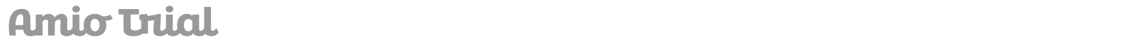 Amio font preview